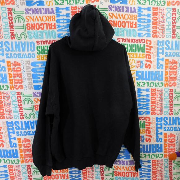 VTG Y2K Napoleon Dynamite Kip Chatting Online With Babes Hoodie Size XL - Picture 2 of 5